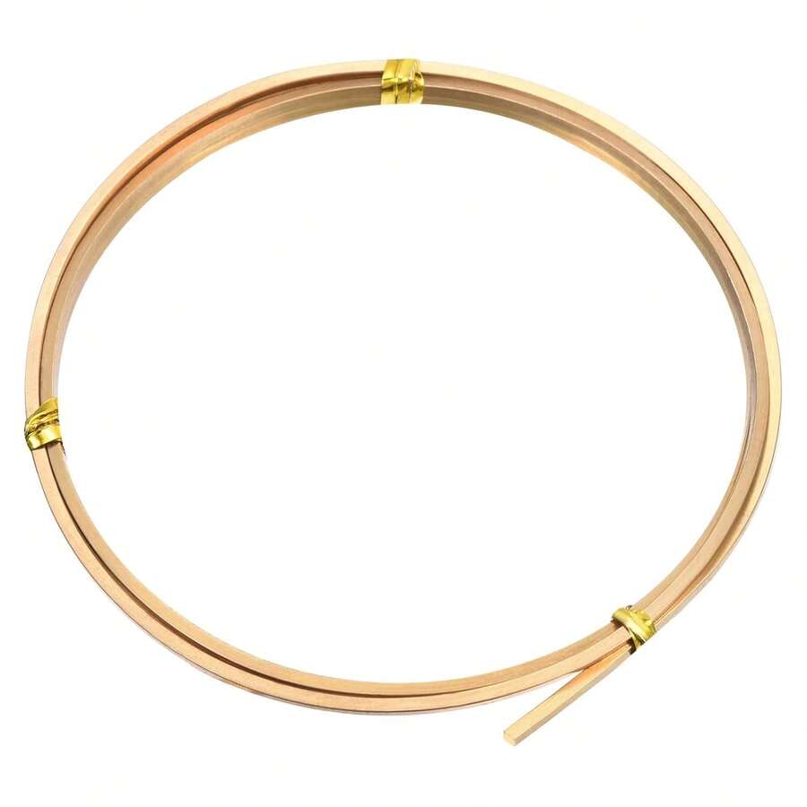 Half Hard Brass Wire, 1 Roll 12Ga/2x2mm 1.2m/3.94ft Bendable Square Craft Wire For Jewelry DIY Making Earring Beading Wrapping, Brass - Nhiều màu - Xem 1