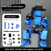 2026 New 1 Set 5th Generation Multi-Jointed Transformable Action Figure, New Assembled DIY Stress Relief Toy, Multi-Jointed Transformable Stress Relief Gadget, Creative Collectible Gift - Holiday Gift, Creative Surprise, Perfect Present - Multicolor - View 9