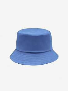 儿童纯色渔夫帽，1顶，2种尺码和多种颜色可选，时尚简约轻便，防晒效果好，适合作为生日、节日、开学礼物，是男孩女孩日常户外活动（如钓鱼、徒步旅行、步行上学）的理想之选。 - 彩色 - 查看 18