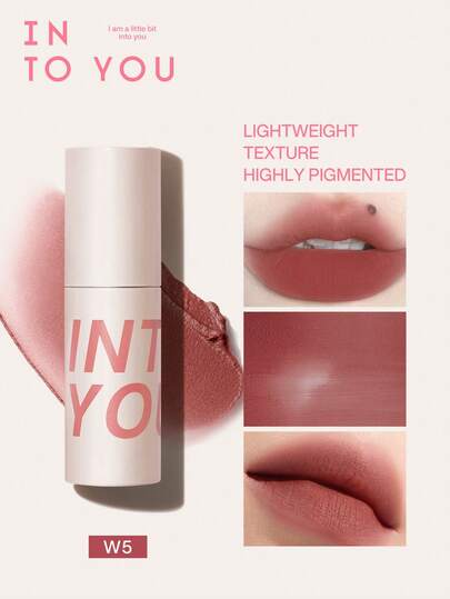 INTO YOU 定制款轻盈唇泥 W5，适合日常使用