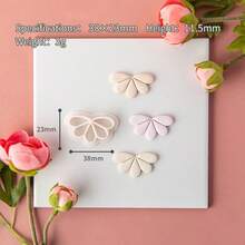 Petal Soft Pottery Earrings Polymer Clay Mold Shape Creative Flowers Clay Cutting Molds For DIY Earrings Jewelry Making - Polymer Clay Cutter - View 7