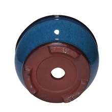 Ceramic Succulent Flower Pot Ceramic Plant Pots With Drainage Holes For Windowsills Shelves Gardens And Patios - A - View 2