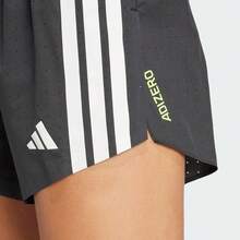 Adidas Women's ADIZERO SPLIT W Woven Shorts JF3470 - Black - View 5