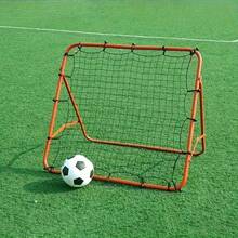 1 pieza Repuesto de red de rebote de fútbol gruesa, red de rebote de fútbol ajustable - Equipo de entrenamiento sin marco, incluye 20 correas de fijación, apta para todas las temporadas, adecuada para jugadores principiantes a avanzados, diseño de malla negra Portería neta, apta para práctica y partidos - Multicolor - Ver 11