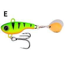 5g/8g/11g/14g/17g/20g Lure Bait Mini Ugly Fish VIB Sequins, Sinking Rotating Vibrating Sequins Bionic Lure Bait - Multicolor - View 19