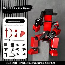 2026 New 1 Set 5th Generation Multi-Jointed Transformable Action Figure, New Assembled DIY Stress Relief Toy, Multi-Jointed Transformable Stress Relief Gadget, Creative Collectible Gift - Holiday Gift, Creative Surprise, Perfect Present - Multicolor - View 15