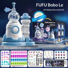 Bộ đồ chơi tự làm bóng bay ma thuật công chúa, bao gồm bơm, bóng bay dính, bóng bay đàn hồi, hình dán 3D và phụ kiện, phù hợp cho trẻ em (bé trai và bé gái) từ 3 tuổi trở lên, tuyệt vời cho các hoạt động Giáng sinh hoặc quà tặng sinh nhật. - Nhiều màu - Xem 2