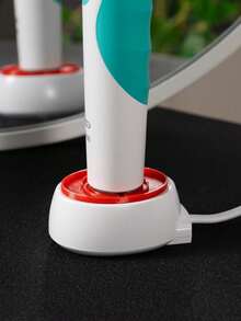 1/2/4pcs Electric Toothbrush Charging Stand Protective Pad, Hard Drainage Mat, Suitable For Electric Toothbrush (Non-Silicone Material, Prevents Residue And Stains, Designed To Collect Excess Water, Keeps Charger Clean And Hygienic. Practical Electric Toothbrush Protective Stand Pad - Multicolor - View 4