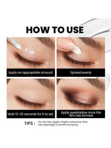 Pudaier 1pc - Eyeshadow Primer - Wrinkle-Resistant, Long-Lasting, Enhances Color Saturation For Vibrant Eyeshadow - 01 - View 5
