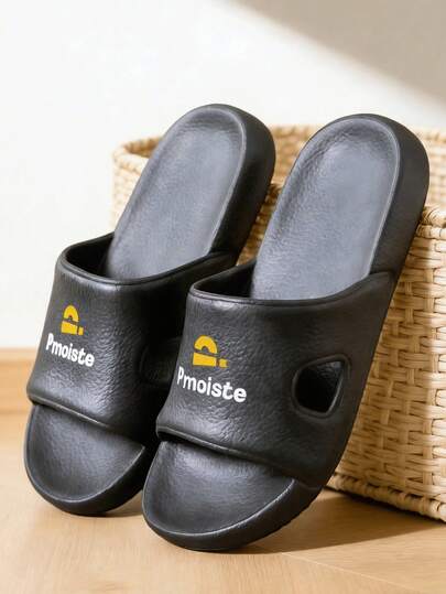 Men's Lightweight EVA Soft Sole Flip Flops, Non-Slip Breathable Casual Beach Slippers, Summer