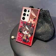 Funda de Teléfono de Personaje de Juego Versión Q para  Galaxy S25 S24 S23 S22 S21 S20 FE Ultra Plus Edge 4G 5G, Cubierta Trasera Mate Antigolpes, Funda de Uso Diario, Funda Protectora de Moda, Material Duradero, Carcasa Ligera, Usuarios de , Usuarios Casuales - Colores mixtos - Ver 7