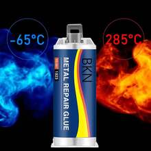High Strength Metal Repair Glue Strong Cold Welding Glue Magic Plastic Repair Casting Adhesive Heat Resistance AB Glue Sealant - A - View 3