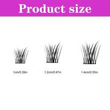 60pcs Cat Eye Lashes, 6D Lightweight Lash Design, High-Quality Smooth Soft Fluffy Lashes, Lash Extension, Voluminous Natural Look Suitable For Fashionable Women, Popular Lash Extension Kit, Suitable For All Occasions Including Home Use - D - View 5