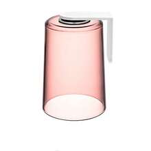 Magnetic Hanging Rinse Cup, Transparent Minimalist Toothbrush Cup, Household Washing Cup, Wall-Mounted Toothbrush Cup Holder - Multicolor - View 8