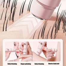 Electric Razors Shaver 2-IN-1 Women Electric Razor For Leg Arm Face Pubic Area, Cordless Bikini Trimmer Hair Removal For Women With Detachable Head, Painless,Wet & Dry ,Portable Battery-Operated Electric Shaver Epilator & Eyebrow Trimmer For Women - Miniature Facial Hair Removal Device For Face And Body Portable Hair Trimmer Electric Epilator Eyebrow Shaping Tool, Mini Facial Hair Remover, Face Shaver Christmas And New Year Gifts - 彩色 - 查看 10