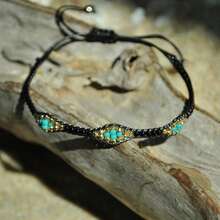 1pc Handmade Woven Bracelet For Women - Multicolor - View 10