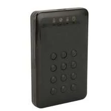 Yosoo Health Gear Disco Duro Externo Encriptado Portátil Portátil con el Disco Duro con la Autenticación de Pines USB 3.0 Cifrado en Tiempo Real para OS X 10 8 7 Velocidades de Transferencia Rápida - como en la foto - Ver 7
