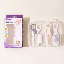 6pcs Baby Care Set,Baby Nail Clippers,Nail File Care Set,Nursery Essential Gift Set,Ideal Gift For Baby Shower,Birthday Party,Best Gift For New Parent - Multicolor - View 11
