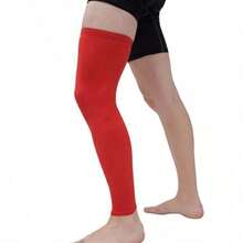 1pc Outdoor Sports Thigh High Compression Socks, Suitable For Running, Hiking, Cycling, Badminton, Basketball And Other Sports - Multicolor - View 10