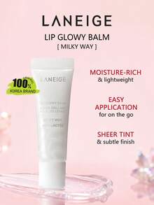 Laneige LIP GLOWY BALM Milky Way 10g/0.35oz 滋潤豐唇護唇膏，玻璃唇感，不黏膩清爽，持久保濕，韓系保濕唇部護理，K-Beauty 韓妝，禮品 - Milky Way - 查看 2