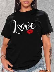 Women T-Shirts - Black - View 1