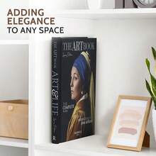 Art Decorative Books For Coffee Table - Designer Faux/Fake Books For Decoration - Enhance Your Coffee Table, Mantle & Bookshe  Decor - Book Decor Aesthetic Collection - Real Blank Pages Inside - 藝術 - 查看 7