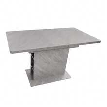 Extendable Dining Table With Storage, Rectangular Dining Table, Space-Saving, Multifunctional. - Grey - View 7