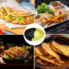 Tortilla Sealer, 3-In-1 Pressing Tortilla Compressor, Adjustable Mexican Tortilla Press, Suitable For 6-Inch/8-Inch/10-Inch Tortillas, Flip-Top Tortilla Maker For Tortillas, Sandwiches, And Wraps - 黃色 - 查看 8