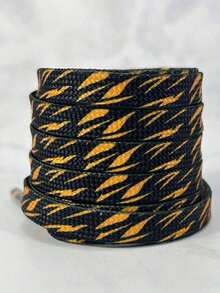 Unisex Fashion Shoelaces Fit For Skate Shoes, Sneakers, Athletic Shoes, Leopard Print Design - 彩色 - 查看 3