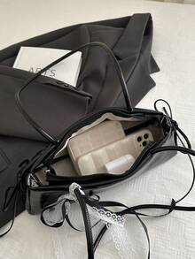 时尚大容量优雅百搭复古2026新款时尚女包精致高端质感包 - 黑色 - 查看 11