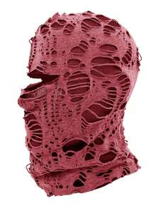 1 pieza Pasamontaña de unicolor de poliéster - A - Ver 4