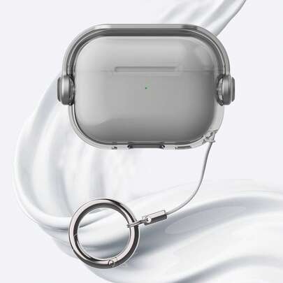 حافظة واقية من TPU متوافقة مع Apple Pro 2، مقاومة للصدمات، بتصميم محايد جذاب، متوافقة مع Apple 4