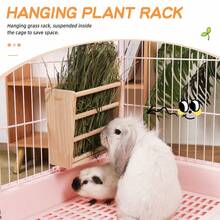 Wooden Guinea Pig Hay Feeder, Rabbit Hay Rack, Chinchilla Hay Rack, Rabbit Food Dispenser, Rabbit/Guinea Pig/Chinchilla Hay Feeder Accessories - View 6