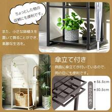 【ブラウン】宅配ボックス ポスト 置き型 スタンドポスト 傘立て付き　大型 郵便受け 郵便ポスト 置き配 おしゃれ レトロ 一戸建て用 大容量 北欧 アンティーク 脚付き 収納 メールボックス A4対応 新聞受け 高級 - B - チェックする 10