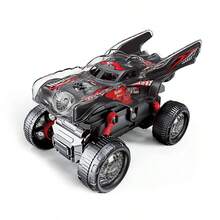 Diseño Popular de coches de pedal infantil con función de pulverización gcc, coches mixtos rojos y negros, coches laterales de murciélagos,Vehículo acrobático de spray de murciélagos,Vehículo acrobático en aerosol,Vehículo de control remoto por inducción de gestos,Coche de control remoto de música de iluminación - color aleatorio - Ver 1