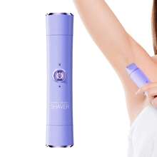 Electric Razors Shaver 2-IN-1 Women Electric Razor For Leg Arm Face Pubic Area, Cordless Bikini Trimmer Hair Removal For Women With Detachable Head, Painless,Wet & Dry ,Portable Battery-Operated Electric Shaver Epilator & Eyebrow Trimmer For Women - Miniature Facial Hair Removal Device For Face And Body Portable Hair Trimmer Electric Epilator Eyebrow Shaping Tool, Mini Facial Hair Remover, Face Shaver Christmas And New Year Gifts - 彩色 - 查看 13