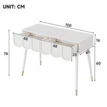 Vanities & Vanity Benches - White + MDF + Particle Board - View 11