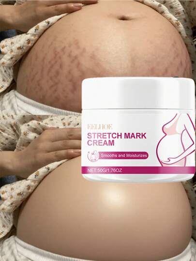 Crema para Estrías en el Embarazo: Manteca Corporal de Nutrición Profunda, Hidratación Profunda para Pieles Delicadas, Antiarrugas y Calmante Natural, Suavidad y Apariencia Impecable. El Regalo Perfecto para Mamá en el Día de la Madre.