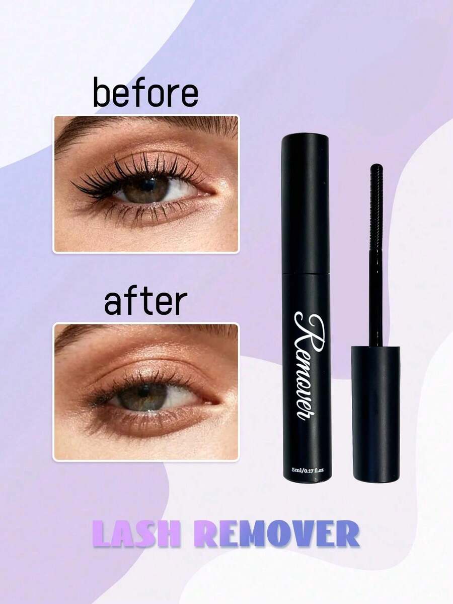 5ml Cluster Eyelash Makeup Remover, Home Use Eyelash Extension Makeup Remover, DIY Eyelash Extension Remover - Multicolor - View 1