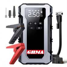 12V Portable Car Jump Starter & Built-In LED Light - Heavy-Duty Self-Starting Power Supply For RV,,, Motorcycle - Emergency Booster (Compatible With 12V Vehicles) (Without An Air Pump) - Car Jump Starter A2 - View 2