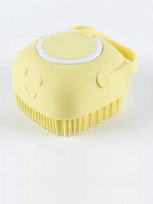 婴儿及儿童专用液体硅胶沐浴刷，背部沐浴刷，柔软刷毛，分格瓶装，沐浴清洁工具 - 彩色 - 查看 10