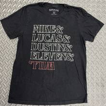 Strangers Thingss Character Names T-Shirt - Black TEE - Woman's Small. - Black - View 1