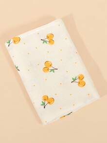 1pc Double-Layer Muslin Swaddle Blanket, Lightweight, Soft & Breathable, Cartoon Print, 2 Sizes, Baby Wrap - Multicolor - View 13
