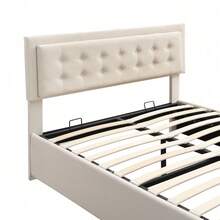 Bed Bases & Foundations - Beige + Velvet - View 11