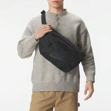 Ba lô Nike Unisex, mẫu mới mùa xuân 2026, thể thao năng động, thích hợp đi làm, du lịch, đeo hông, đeo vai, đeo chéo BA5751-010 - màu đen - Xem 2