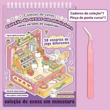 3D Stickers Miniature Kawaii Cute Landscape Scenery DIY Scrapbooking - 8 種場景 - 查看 3