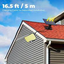 1pc/2pcs 234 LED Solar Powered Outdoor Wall Light, Motion Sensor Spotlight, Solar Flood Light, Infrared Remote Control Yard Light, 3 Modes Landscape Lamp, Suitable For Yard, Porch, Camping And Backyard Solar Camping Light - 太陽能分離壁燈 - 查看 8