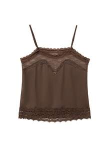 Women Tank Tops & Camis - Chocolate - View 2