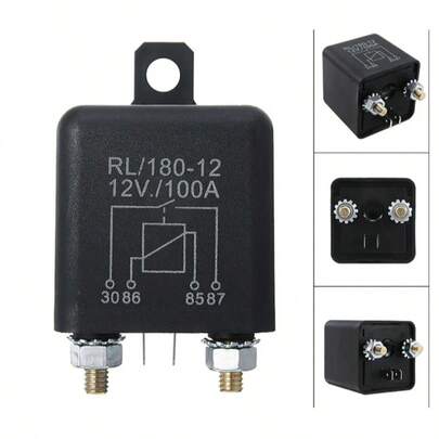 Rele Auxiliar Potente 12v 100a Som Equipamentos Industriais