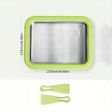 1个冰淇淋卷制作器，配2个冰淇淋勺，多功能冷甜点煎盘，可用于制作冰淇淋卷、冻酸奶、冰棒和冰淇淋 - 彩色 - 查看 8